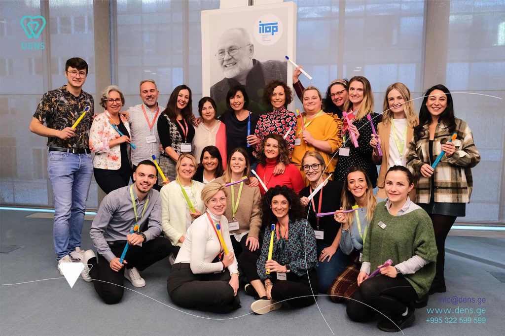 Ana Tavartkiladze, a periodontist of the DENS Network of Dental Clinics, attended an iTOP Teacher course in Prague.